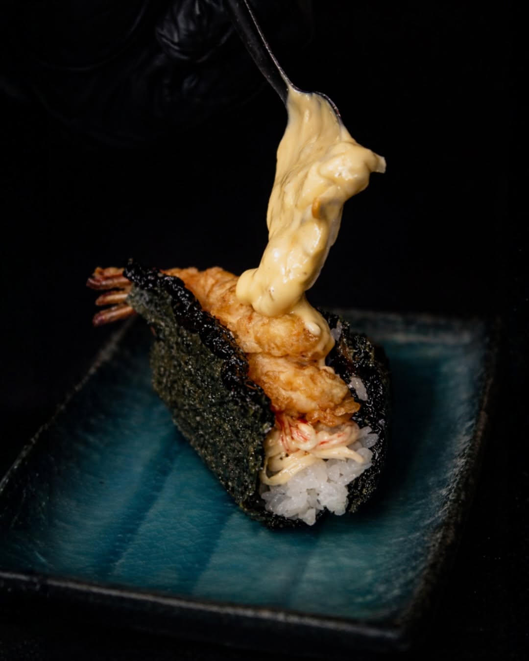 Crispy Ebi Tempura taco